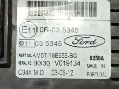Автозапчастина б/у багатофункційний дисплей для ford c-max ii (dxa/cb7, dxa/ceu) 1.6 tdci посилання на oem iam 1940785  am5t18b955bg