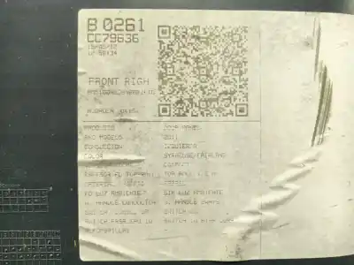 Автозапчасти б/у обивка передней правой двери за ford c-max ii (dxa/cb7, dxa/ceu) 1.6 tdci ссылки oem iam 1751205 2090544rev9 