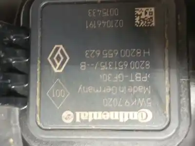 Автозапчастина б/у витратомір повітря для renault kangoo express (fw0/1_) 1.5 dci 75 (fw07, fw10, fw04) посилання на oem iam 8200651315  