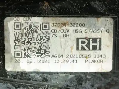 Second-hand car spare part right tailgate light for kia xceed (cd) 1.0 t-gdi oem iam references 92402j7350  or35rr02