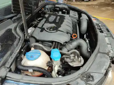 Second-hand car spare part complete engine for audi a3 (8p1) 1.9 tdi oem iam references bls  