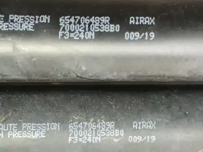 Автозапчастина б/у амортизатор капота для renault kangoo / grand kangoo ii (kw0/1_) 1.5 dci 75 (kw07, kw10, kw04) посилання на oem iam 654706489r  7000210538b0