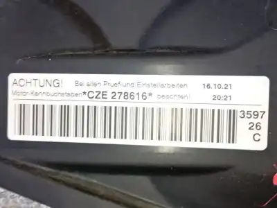 Second-hand car spare part complete engine for audi q3 (8ub, 8ug) 1.4 tsi oem iam references czea cze278616 