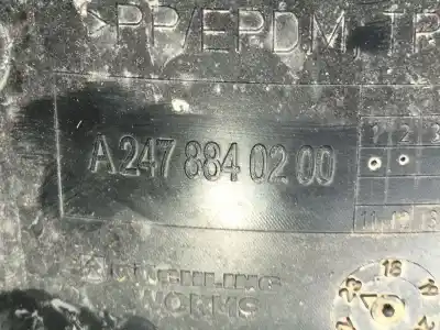 Автозапчасти б/у передняя правая колесная арка за mercedes-benz eqa (h243) eqa 250+ (243.702) ссылки oem iam a2478840200 a2478808009 