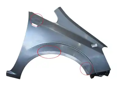 Peça sobressalente para automóvel em segunda mão guarda-lamas dianteiro direito por opel zafira / zafira family b (a05) 1.9 cdti (m75) referências oem iam 93184412