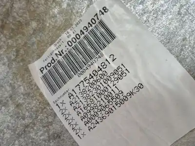 Автозапчасти б/у внутренняя крыша за mercedes-benz eqa (h243) eqa 250+ (243.702) ссылки oem iam a24369015009k30  a24369q15009k3a