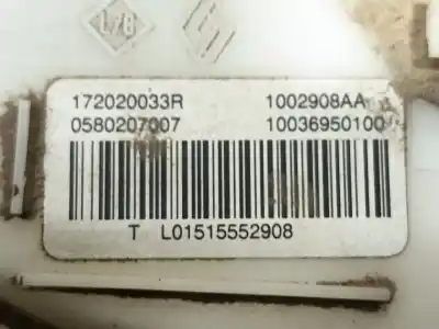 Автозапчасти б/у индикатор за renault fluence (l3_) 1.5 dci (l30d, l30l, l306, l33f, l33l, l33m, l33v, l33w) ссылки oem iam 172020033r  0580207007