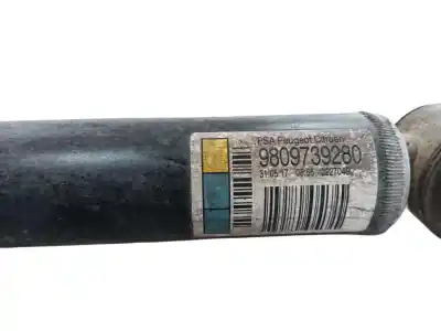 Peça sobressalente para automóvel em segunda mão amortecedor traseiro esquerdo por citroen c4 cactus 1.2 vti 82 referências oem iam 9809739280  9809739280