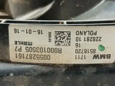 Автозапчасти б/у электрический вентилятор за bmw 2 active tourer (f45) 218 d ссылки oem iam 17427617608  