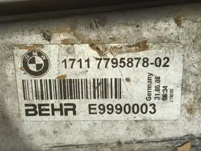 Peça sobressalente para automóvel em segunda mão radiador de água por bmw 5 (e60) 520 d referências oem iam 17117795878 1711779587802 