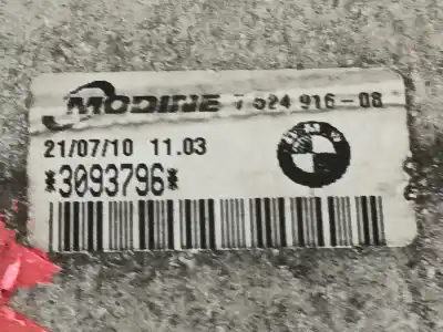Peça sobressalente para automóvel em segunda mão intercooler por bmw 1 (e87) 116 d referências oem iam 17517524916  752491608