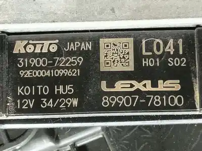 Автозапчастина б/у ліва фара для lexus nx (_z1_) 300h awd (ayz15) посилання на oem iam 8118578180  8990778100
