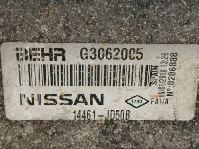 Pezzo di ricambio per auto di seconda mano intercooler per nissan qashqai / qashqai +2 i (j10, nj10, jj10e) 1.5 dci riferimenti oem iam 14461bb30a  14461jd50b Pezzo di ricambio per auto di seconda mano intercooler per nissan qashqai / qashqai +2 i (j10, nj10, jj10e) 1.5 dci riferimenti oem iam 14461bb30a  14461jd50b