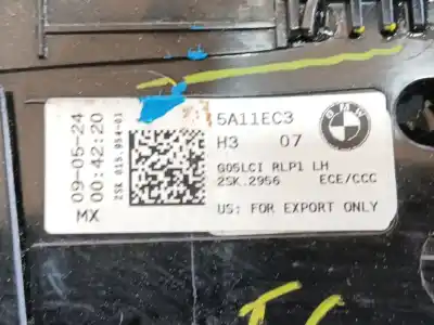 Second-hand car spare part left tailgate light for bmw x5 (g05, f95) 30 d mild-hybrid xdrive oem iam references 63215a11ec3  5a11ec3