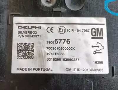 Автозапчастина б/у електронний модуль для opel mokka / mokka x (j13) 1.4 (_76) посилання на oem iam 39086777  39086776