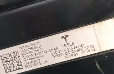 Tweedehands auto-onderdeel linker achterlamp voor tesla model y (5yjy) ev a las 4 ruedas oem iam-referenties 150208600d