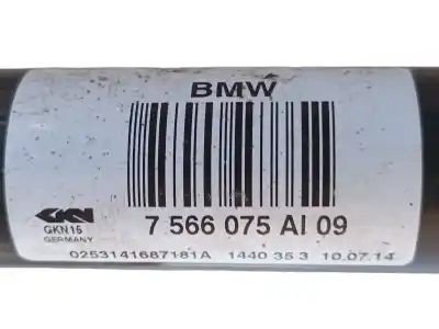 Автозапчастина б/у трансмісія задня права для bmw 7 (f01, f02, f03, f04) 740 d xdrive посилання на oem iam 33207566074  7566075ai09