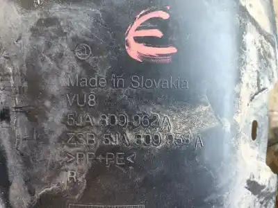 Автозапчасти б/у передняя правая колесная арка за skoda rapid spaceback (nh1) 1.6 tdi ссылки oem iam 5ja809958a  5ja809962a