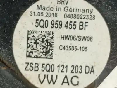 Автозапчастина б/у електро вентилятор для vw tiguan (ad1, ax1) 1.4 tsi посилання на oem iam 5q0121203da  5q0959455bf