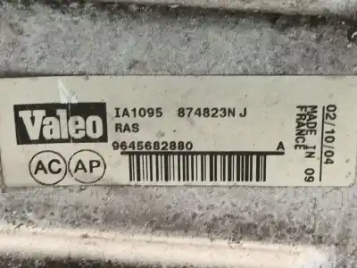 Peça sobressalente para automóvel em segunda mão intercooler por citroen c5 ii (rc_) 1.6 hdi (rc8hzb) referências oem iam 384g6  9645682880