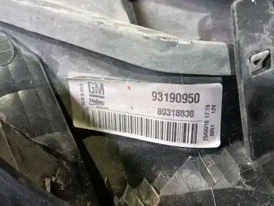 Pezzo di ricambio per auto di seconda mano lampada posteriore sinistra per opel corsa d (s07) 1.3 cdti (l08, l68) riferimenti oem iam 93190950  89037882