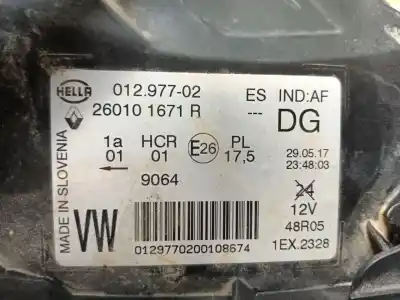 Автозапчастина б/у права фа для renault captur i (j5_, h5_) 1.2 tce 120 посилання на oem iam 260100579r  260101671r