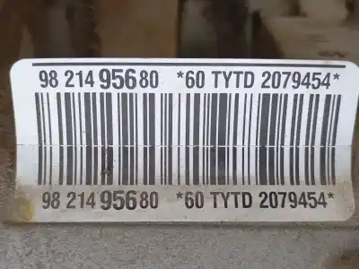 Second-hand car spare part steering rack for citroen c3 iii (sx) 1.6 bluehdi 75 oem iam references 1618396980  38204127