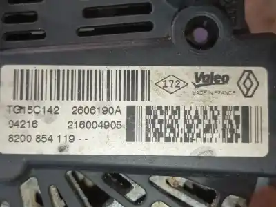 Автозапчастина б/у генератор для renault master iii furgón (fv) 2.3 dci 125 fwd (fv0c, fv0d, fv0g, fv0h, fv0j, fv0k) посилання на oem iam 8200854119  2606190a