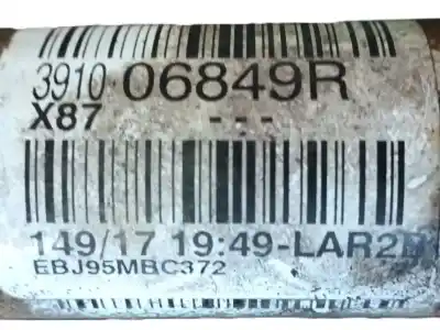 Second-hand car spare part front right transmission for renault captur i (j5_, h5_) 1.2 tce 120 oem iam references 391006849r  391006849r