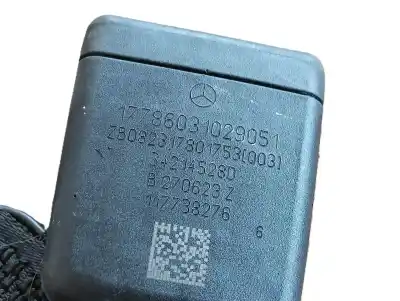 Автозапчасти б/у крюк для ремня задний центральный за mercedes-benz eqa (h243) eqa 250+ (243.702) ссылки oem iam a1778603102  17786031029051