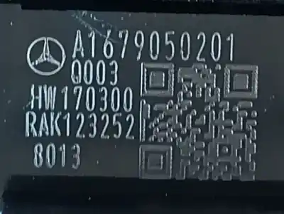 Автозапчастина б/у управління склонами заднє ліво для mercedes-benz eqa (h243) eqa 250+ (243.702) посилання на oem iam 16790502019051  a1679050201