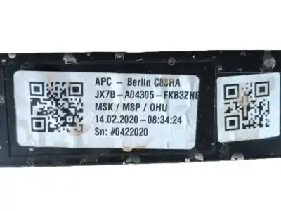 Second-hand car spare part dashboard for ford focus iv (hn) 1.0 ecoboost oem iam references 2649151  jx7ba04305fkb3zhb