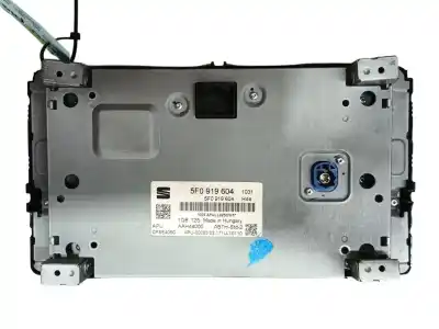 Автозапчастина б/у аудіо система / радіо cd для seat ibiza iv (6j5, 6p1) 1.2 tsi посилання на oem iam 5f09196041qb  5f0919604