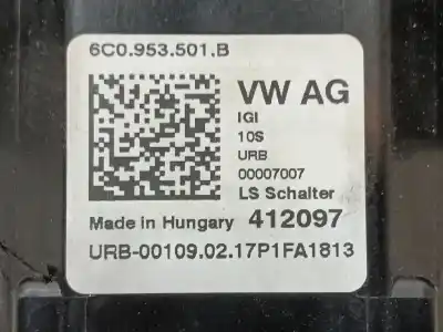 Автозапчастина б/у многофункційне управління для seat ibiza iv (6j5, 6p1) 1.2 tsi посилання на oem iam 6c0953513bigi  6c0953501b