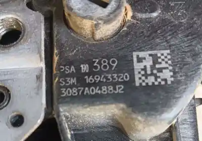 Peça sobressalente para automóvel em segunda mão fechadura da porta traseira esquerda por citroen c4 cactus 1.2 vti 82 referências oem iam 9819038980  0287602862