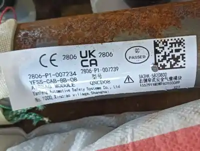 Автозапчасти б/у передняя правая подушка безопасности за byd seal u  ссылки oem iam   2806p1007234