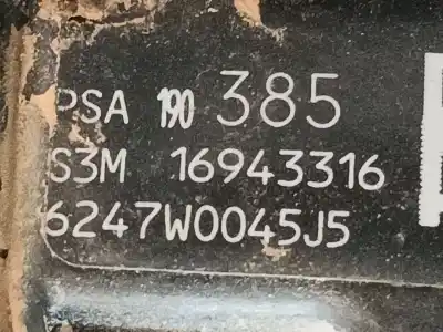 Second-hand car spare part left front door lock for citroen c4 cactus 1.2 vti 82 oem iam references 9819038580  190385