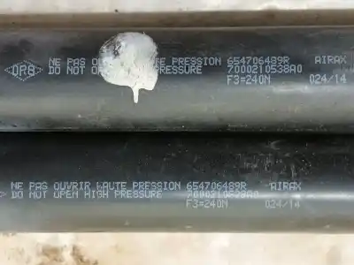 Автозапчастина б/у амортизатор капота для renault kangoo / grand kangoo ii (kw0/1_) 1.5 dci 90 (kw05, kw08, kw0g, kw11) посилання на oem iam 654706489r  7000210538a0