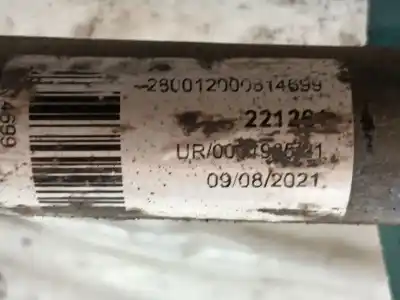 Автозапчастина б/у передня ліва трансмісія для renault kangoo / grand kangoo ii (kw0/1_) 1.5 dci 90 (kw05, kw08, kw0g, kw11) посилання на oem iam 391017321r  