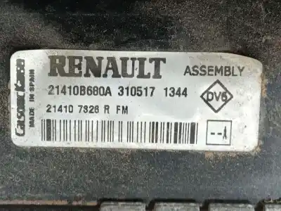 Автозапчастина б/у водяний радіатор для renault captur i (j5_, h5_) 1.2 tce 120 посилання на oem iam 214107326r  21410b680a