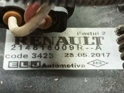 Автозапчастина б/у електро вентилятор для renault captur i (j5_, h5_) 1.2 tce 120 посилання на oem iam 214818009r  