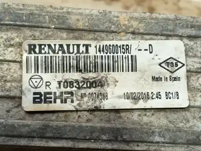 Автозапчастина б/у інтеркулер для renault master iii furgón (fv) 2.3 dci 125 fwd (fv0c, fv0d, fv0g, fv0h, fv0j, fv0k) посилання на oem iam 144960015r  t0832004