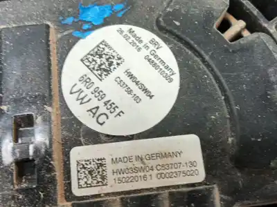 Автозапчасти б/у электрический вентилятор за skoda rapid spaceback (nh1) 1.6 tdi ссылки oem iam 6r0959455f  c53758103