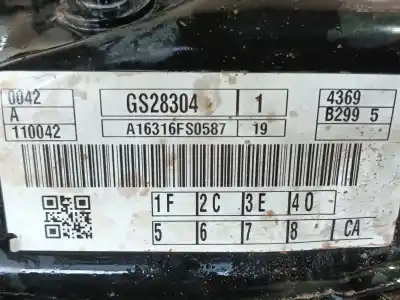Pezzo di ricambio per auto di seconda mano assale anteriore per ford fiesta vi (cb1, ccn) 1.5 tdci riferimenti oem iam 1758709  gs28304