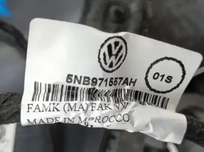 Автозапчастина б/у оббірка передніх дверей ліва для volkswagen tiguan (ad1, ax1) 2.0 tdi посилання на oem iam 5nb867011amqfl  5nb867011am