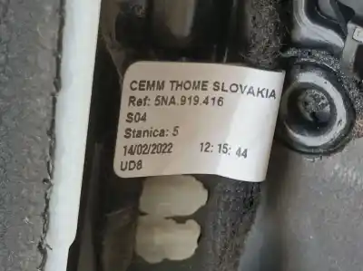 Автозапчастина б/у обработка передніх правіх дверей для volkswagen tiguan (ad1, ax1) 2.0 tdi посилання на oem iam 5nb867012qqfl  5nb867012q