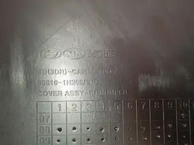 Second-hand car spare part rear bumper for kia pro_cee´d emotion oem iam references 866101h200  866101h200