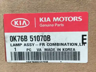 Автозапчастина б/у лівий передній пилот для kia pregio furgón (tb) 2.5 tci d посилання на oem iam k76b51070b  0k76b51070b