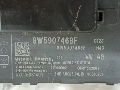Автозапчасти б/у электронный модуль за audi q5 (fyb, fyg) 35 tdi quattro ссылки oem iam 8w5907468f  a2c76331401