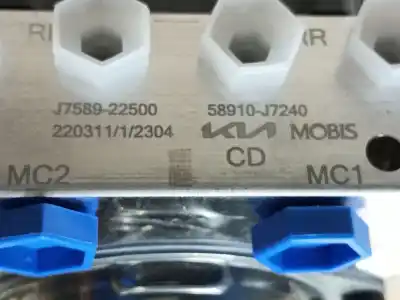 Second-hand car spare part abs for kia ceed (cd) 1.0 t-gdi oem iam references 58910j7240  j758922500